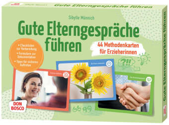 Gute Elterngespräche führen - 44 Methodenkarten für Erzieherinnen, m. 1 Beilage