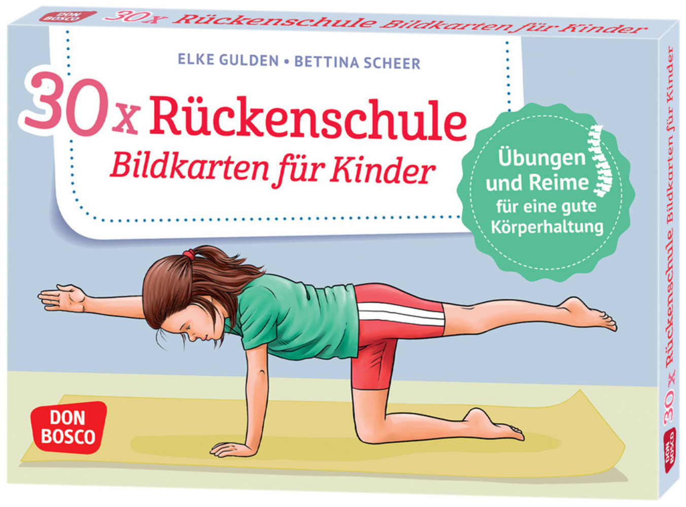 30 x Rückenschule. Bildkarten für Kinder main product photo