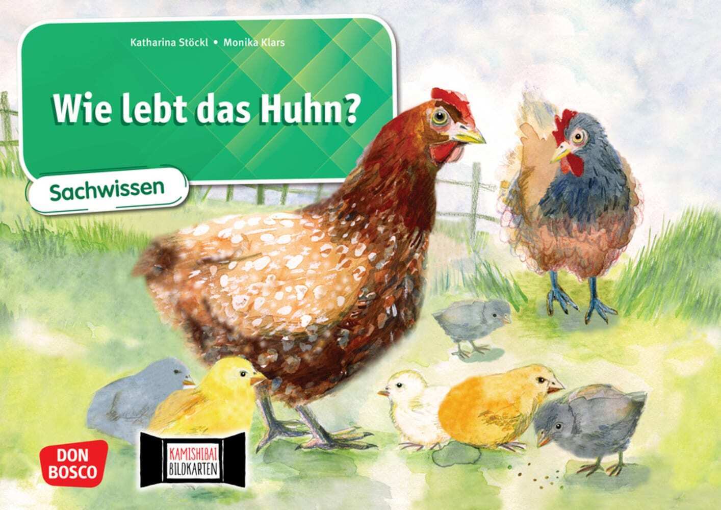 Wie lebt das Huhn? Kamishibai Bildkartenset main product photo
