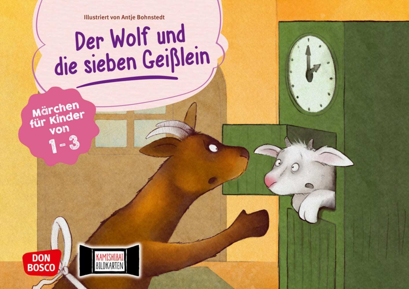 Der Wolf und die sieben Geißlein. Kamishibai Bildkartenset main product photo
