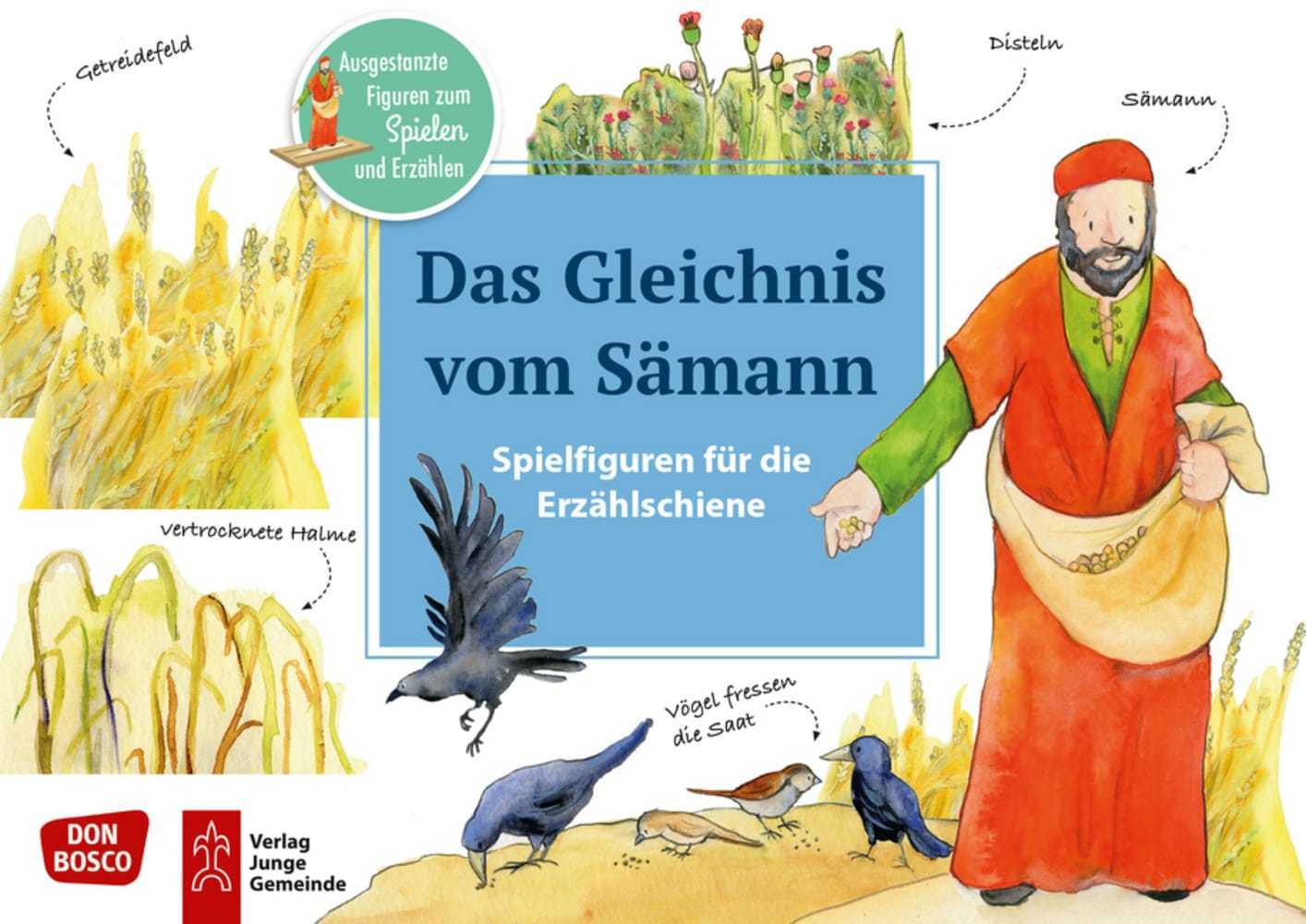 Das Gleichnis vom Sämann. Erzählschienen-Figurenset main product photo