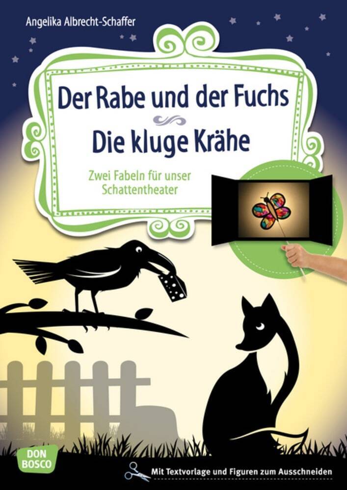 Der Rabe und der Fuchs. Die kluge Krähe., m. 1 Beilage main product photo