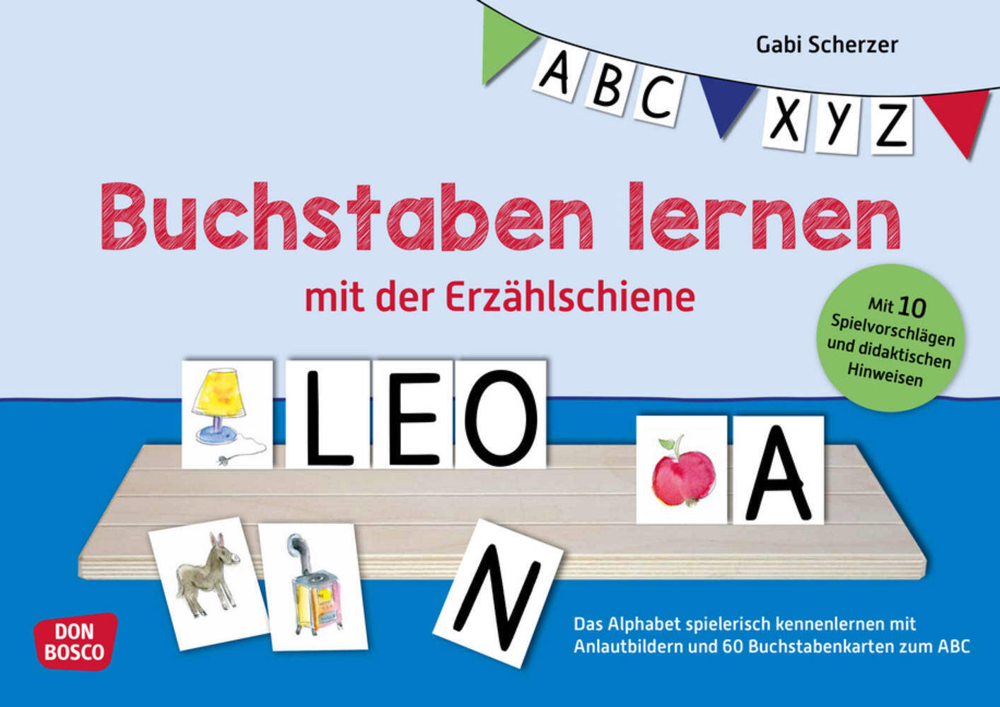 Buchstaben lernen mit der Erzählschiene. Erzählschienen-Figurenset, m. 1 Beilage main product photo