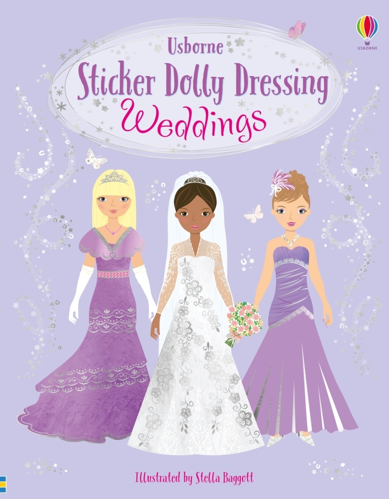Sticker Dolly Dressing Weddings main product photo
