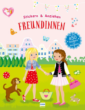 Stickern & Anziehen Freundinnen