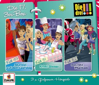 Die drei !!! 3er Box. Box.17, 3 Audio-CD