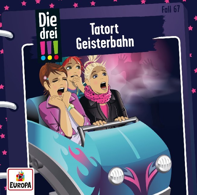 Die drei !!! - Tatort Geisterbahn. Tl.67, 1 Audio-CD main product photo