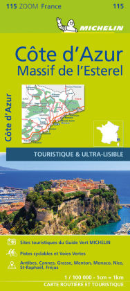 Michelin Côte d'Azur - Esterelmassiv