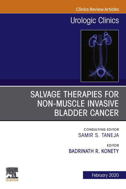 Urologic An issue of Salvage therapies for Non-Muscle Invasive Bladder Cancer, E-Book main product photo