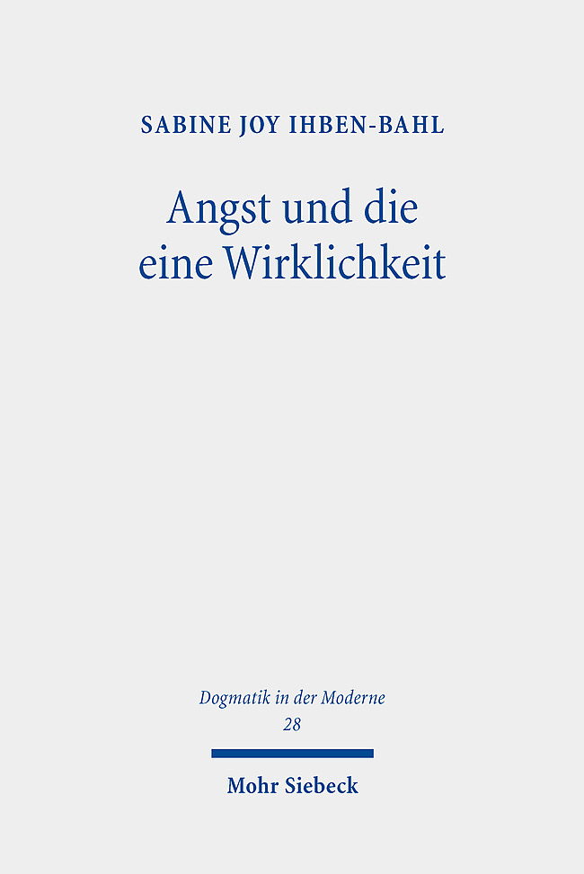 Angst und die eine Wirklichkeit main product photo