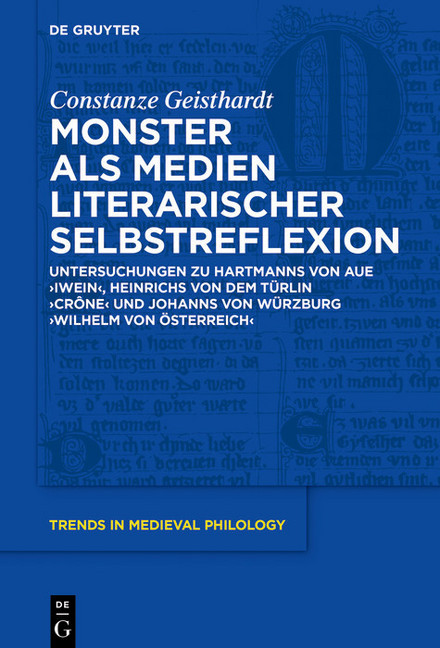 Monster als Medien literarischer Selbstreflexion main product photo