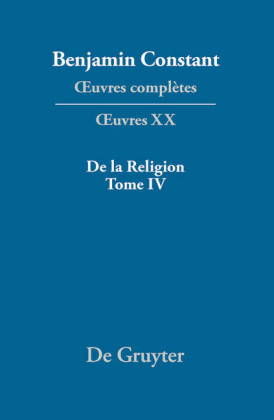 De la Religion, considérée dans sa source, ses formes et ses développements, Tome IV