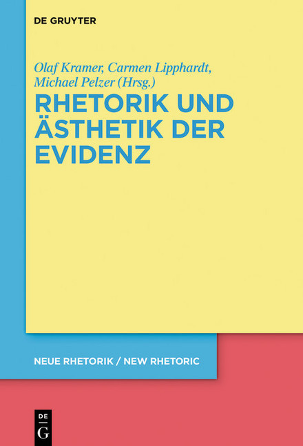 Rhetorik und Ästhetik der Evidenz main product photo