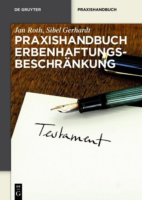 Praxishandbuch Erbenhaftungsbeschränkung main product photo