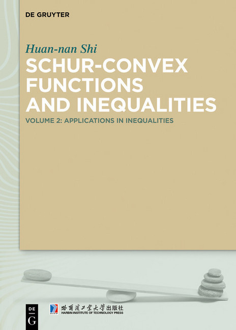 Schur-Convex Functions and Inequalities main product photo