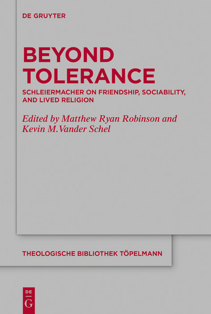 Beyond Tolerance main product photo