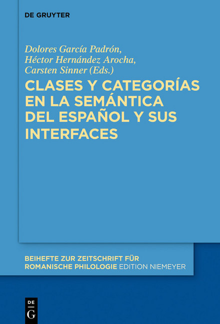 Clases y categorías en la semántica del español y sus interfaces main product photo