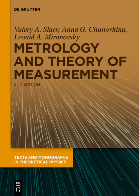 Metrology and Theory of Measurement main product photo
