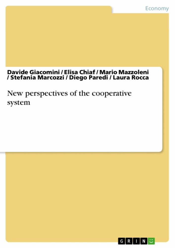 New perspectives of the cooperative system main product photo