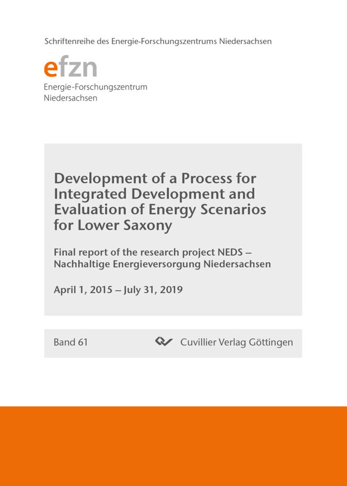 Development of a Process for Integrated Development and Evaluation of Energy Scenarios for Lower Saxony main product photo