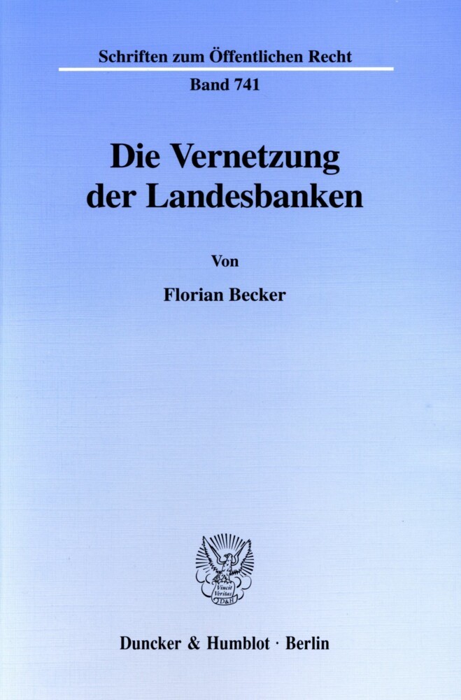 Die Vernetzung der Landesbanken. main product photo