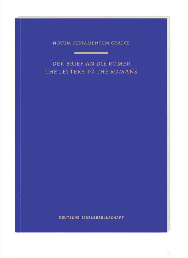Novum Testamentum Graece: Der Brief an die Römer main product photo