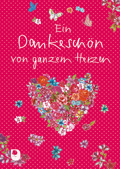 Ein Dankeschön von ganzem Herzen main product photo