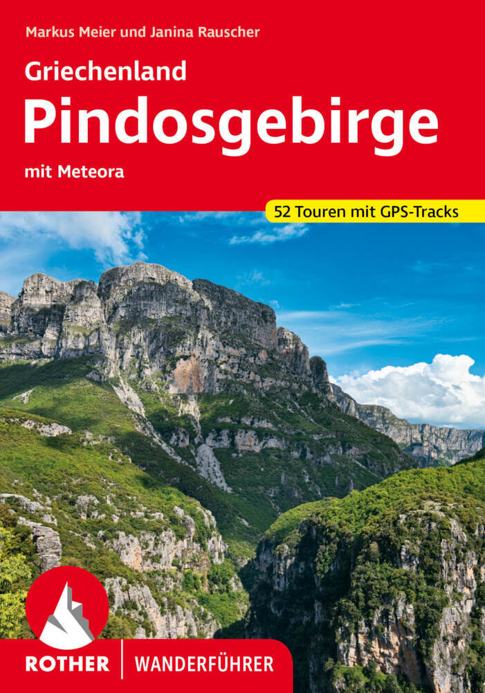 Rother Wanderführer Griechenland - Pindosgebirge main product photo