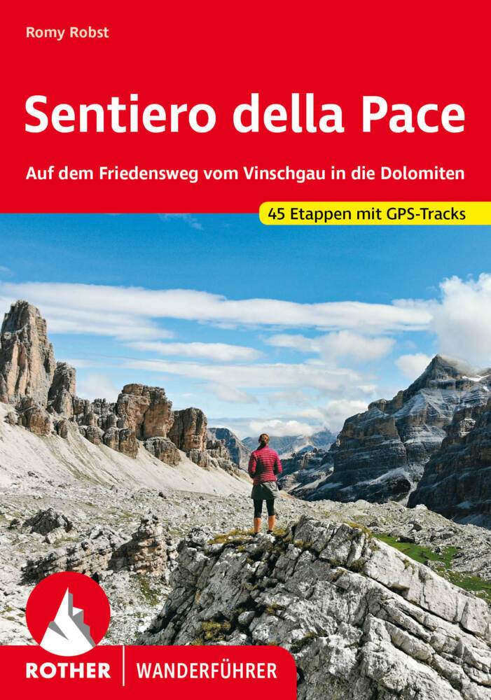 Rother Wanderführer Sentiero della Pace main product photo