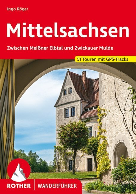 Rother Wanderführer Mittelsachsen main product photo