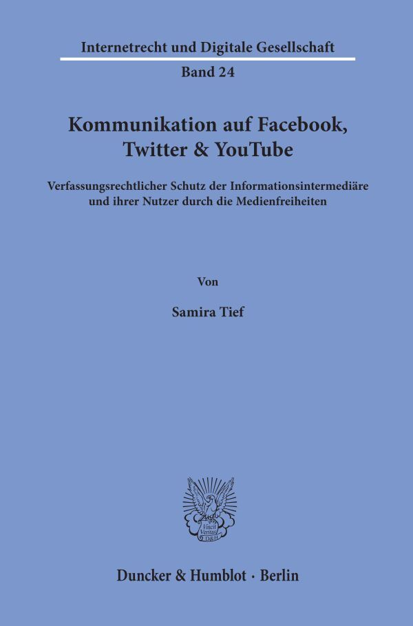 Kommunikation auf Facebook, Twitter & YouTube. main product photo