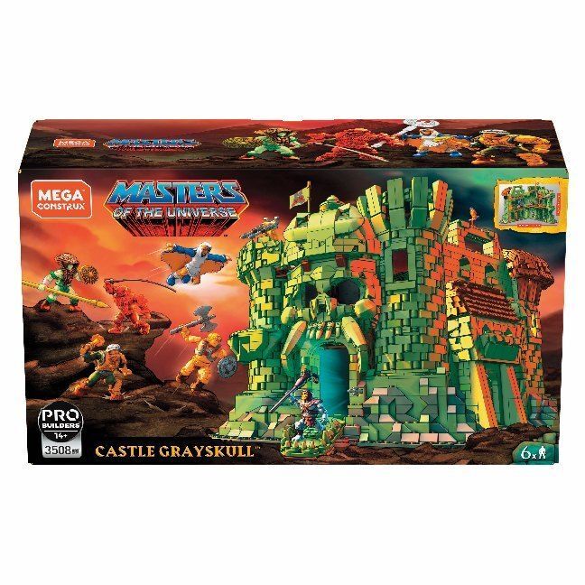 Mega Construx Probuilder Masters of the Universe Castle Greyskull main product photo
