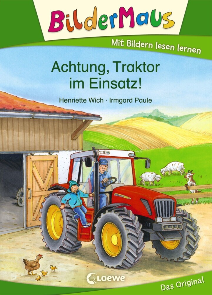 Bildermaus - Achtung, Traktor im Einsatz! main product photo