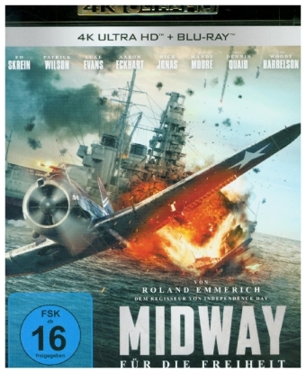 Midway - Für die Freiheit 4K, 1 UHD-Blu-ray + 1 Blu-ray