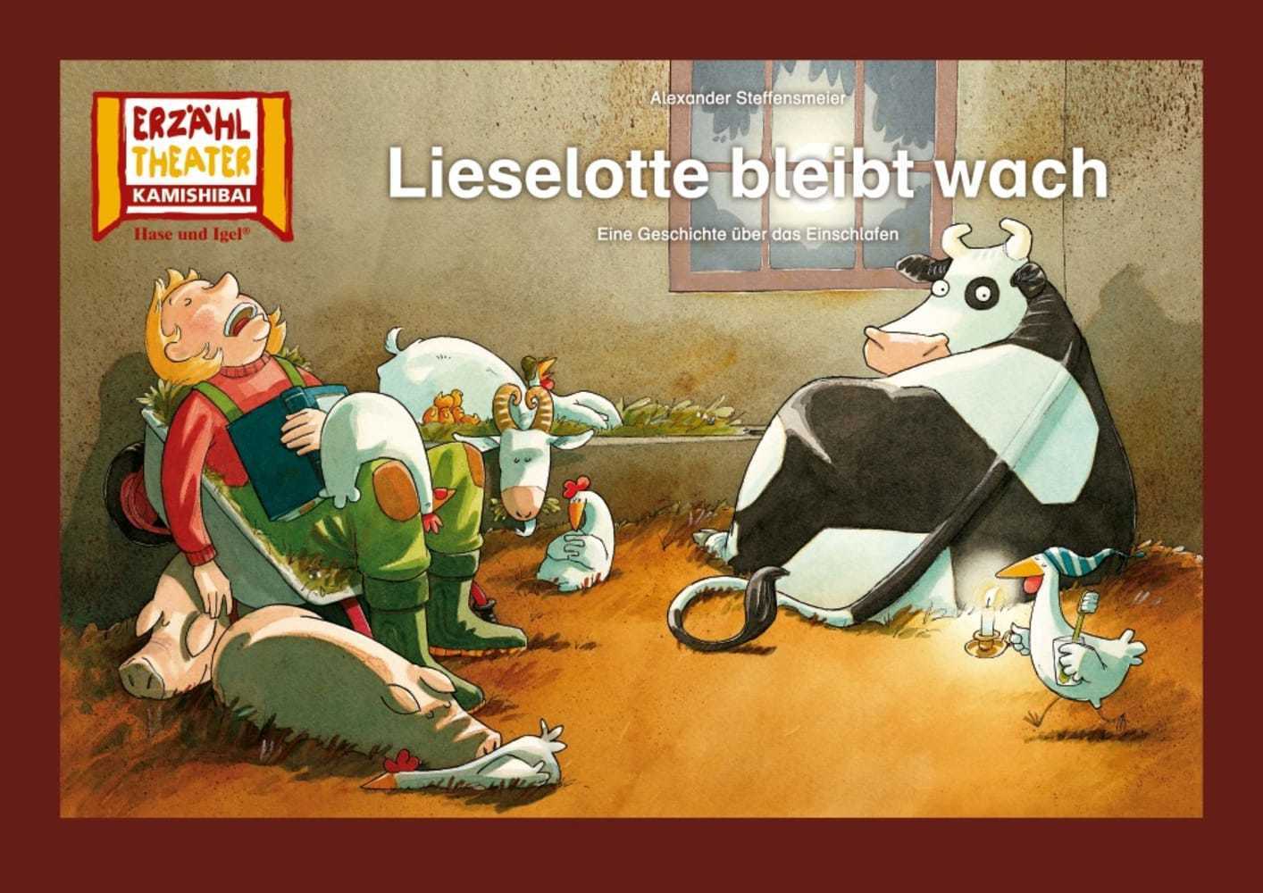 Lieselotte bleibt wach / Kamishibai Bildkarten main product photo