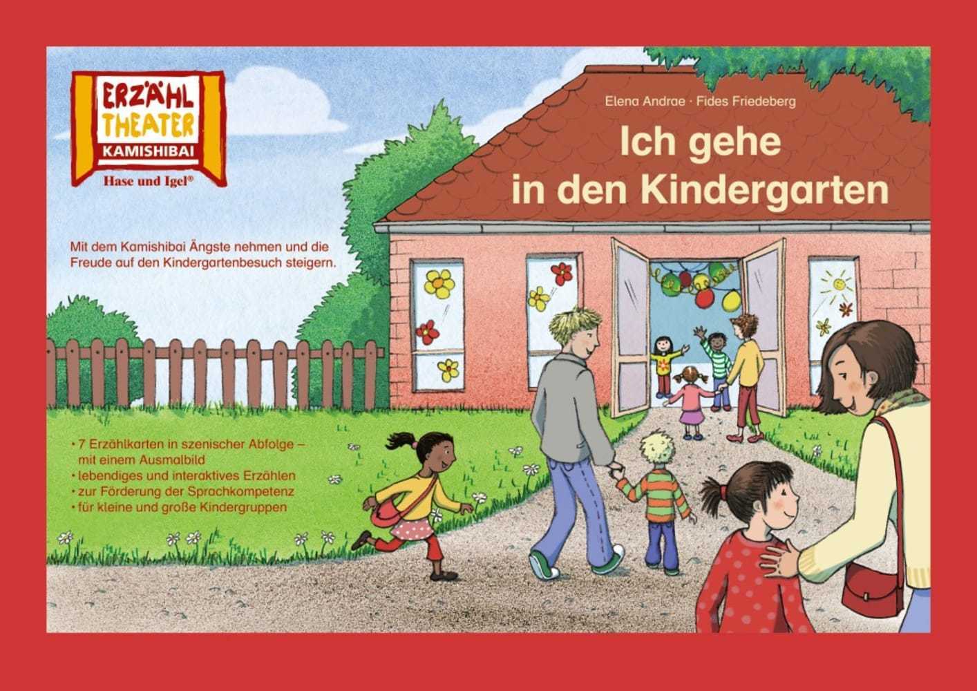 Ich gehe in den Kindergarten / Kamishibai Bildkarten main product photo