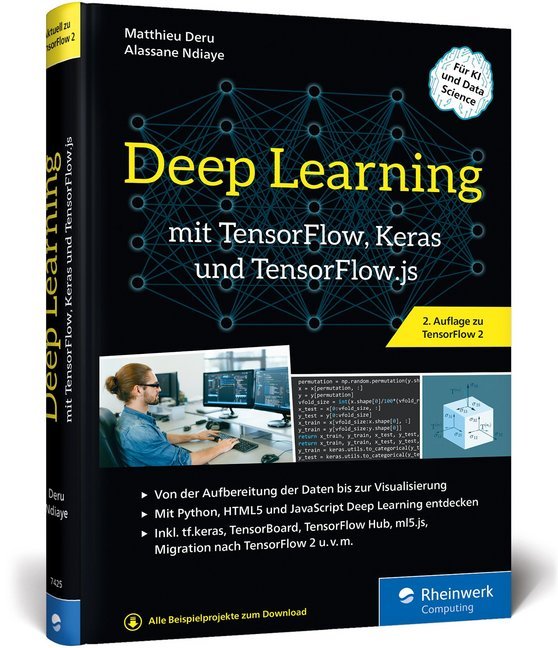 Deep Learning mit TensorFlow, Keras und TensorFlow.js main product photo