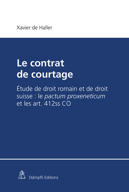 Le contrat de courtage main product photo