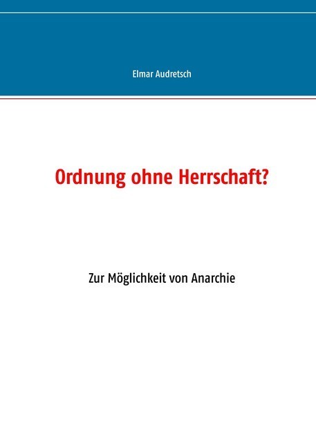 Ordnung ohne Herrschaft? main product photo