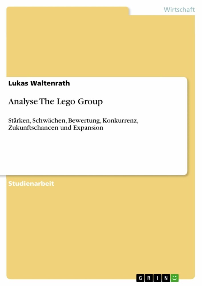 Analyse The Lego Group main product photo