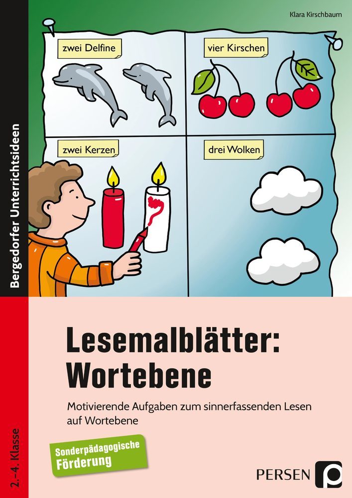 Lesemalblätter: Wortebene main product photo