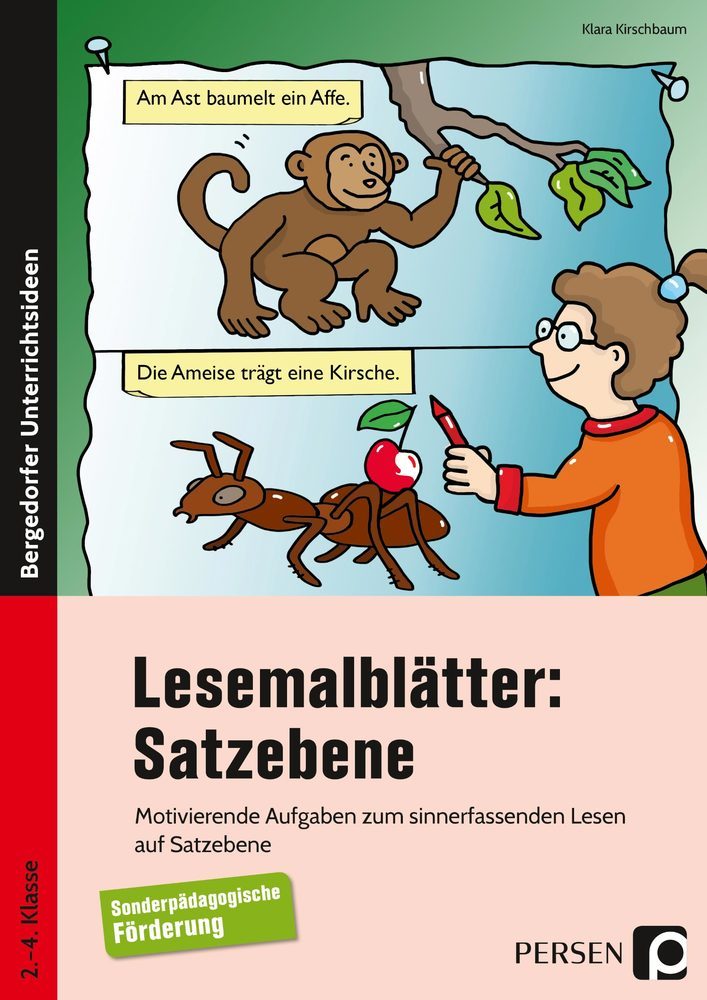 Lesemalblätter: Satzebene main product photo