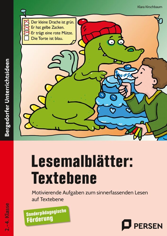 Lesemalblätter: Textebene main product photo