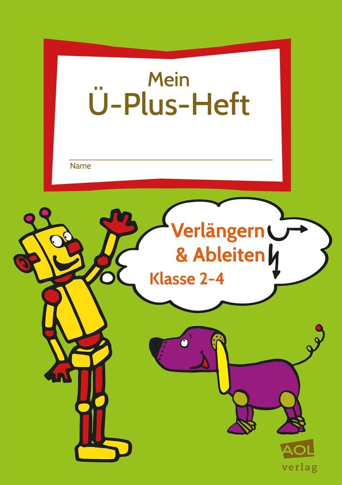 Mein-Ü-Plus-Heft: Verlängern & Ableiten - Kl. 2-4 main product photo