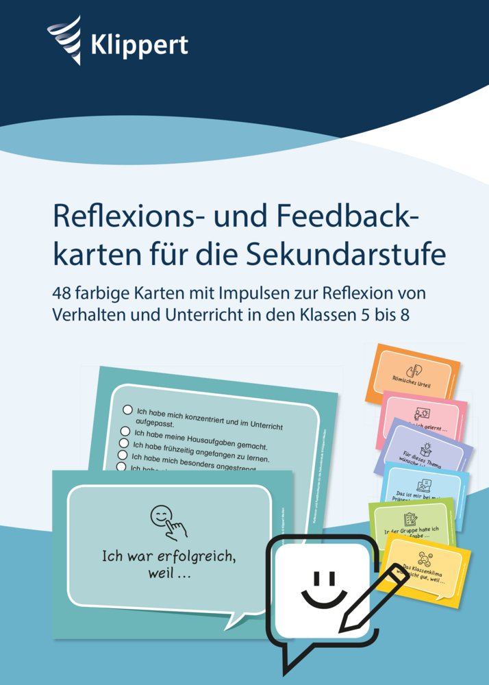 Reflexions- und Feedbackkarten für die Sekundarstufe main product photo