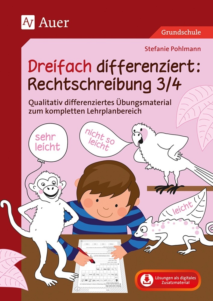 Dreifach differenziert Rechtschreibung 3/4 main product photo