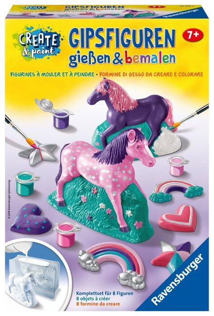 Ravensburger Gipsfiguren gießen und bemalen 28524 - Fantasy Horse - Kinder ab 7 Jahren main product photo