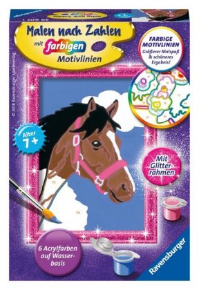 Ravensburger Malen nach Zahlen 29607 - Pferd - Kinder ab 7 Jahren