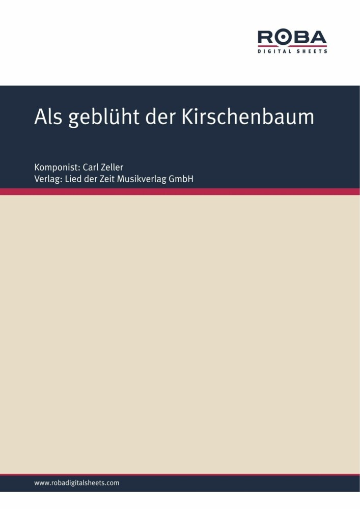 Als geblüht der Kirschenbaum main product photo