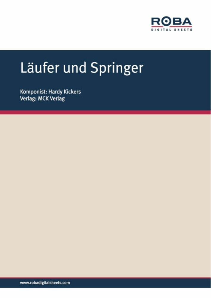 Läufer und Springer main product photo